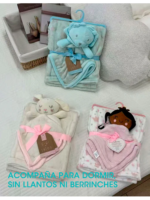 SET DE MANTA DE BEBE C/U 10