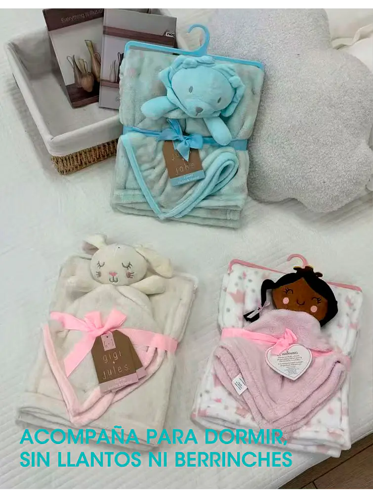 SET DE MANTA DE BEBE C/U 10