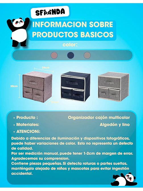 ORGANIZADOR C/U 7