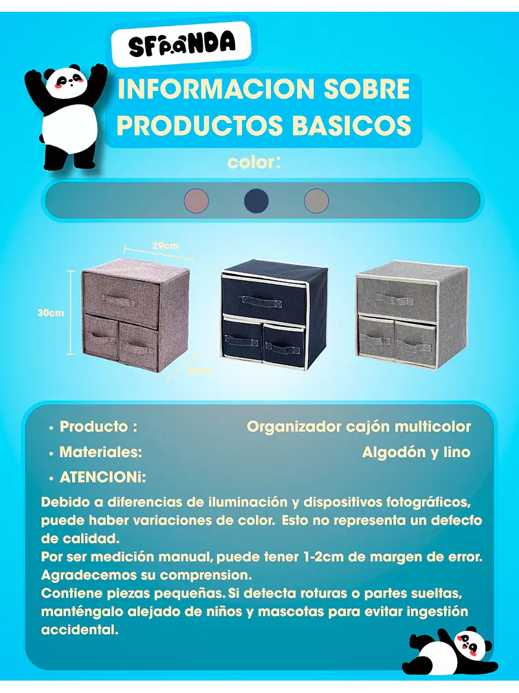 ORGANIZADOR C/U 7