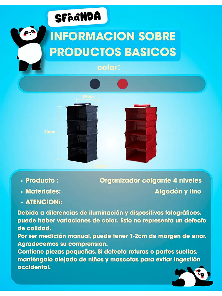 ORGANIZADOR C/U 8