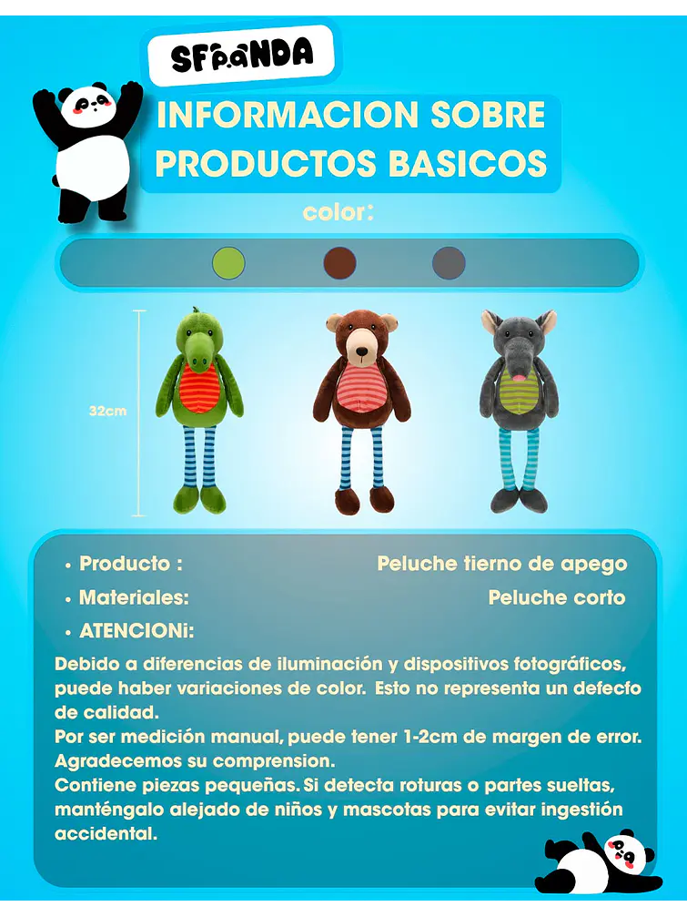 PELUCHE C/U 9