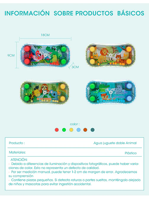 JUEGO DE AGUA C/U 10