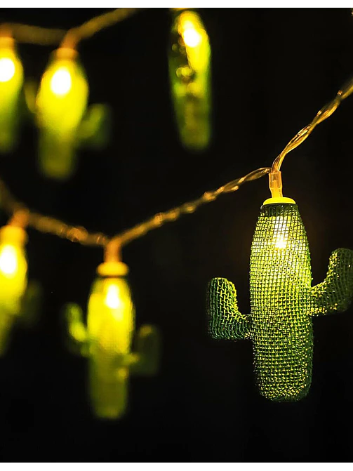 GUIRNALDA LED CACTUS C/U 2