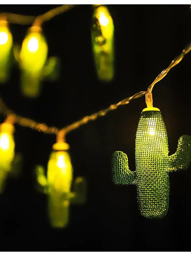 GUIRNALDA LED CACTUS C/U 2