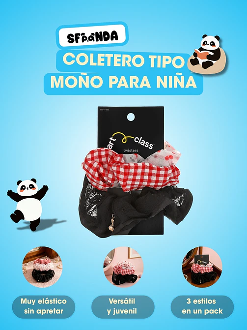 COLITAS DE PELO PCS*3 5