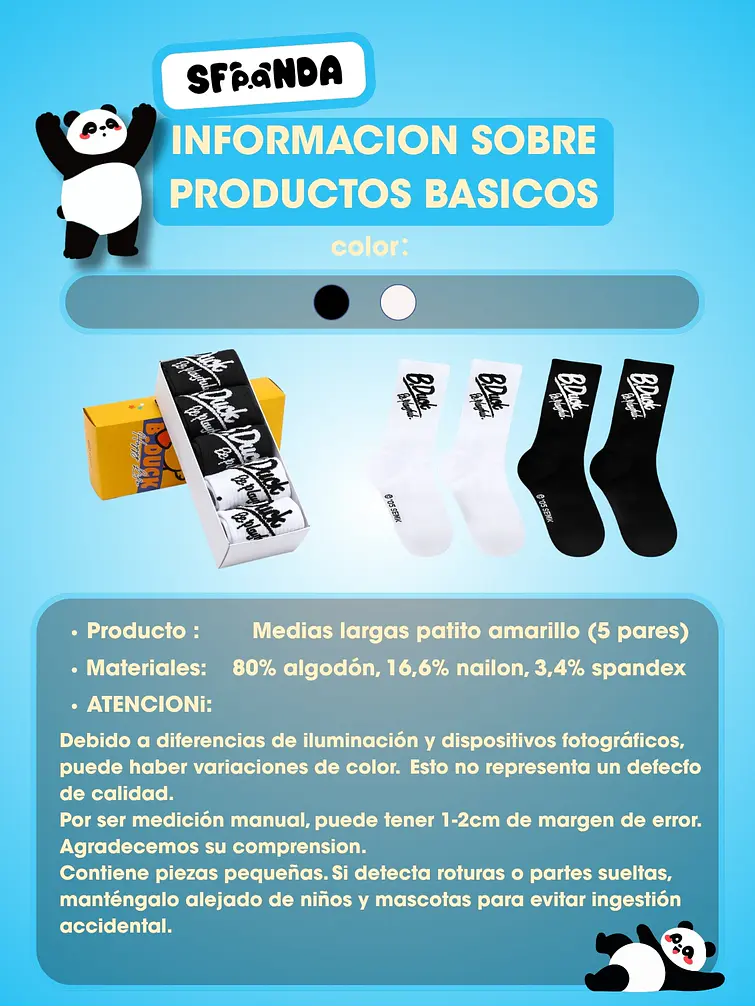 MEDIAS LARGAS PCS*5 6