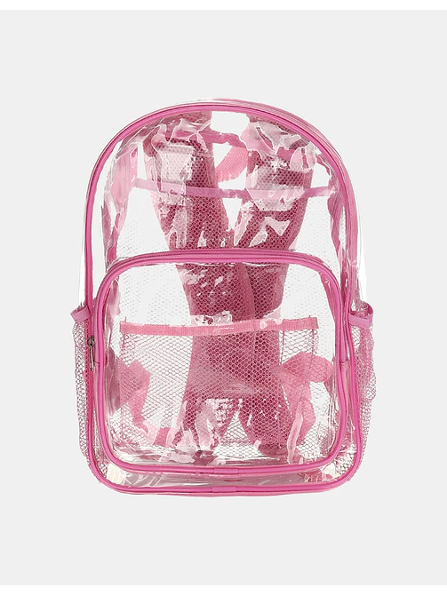 MOCHILA TRANSPARENTE C/U 1