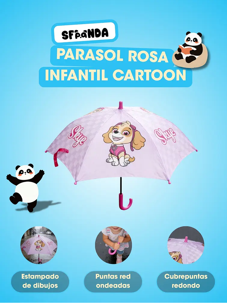 PARAGUAS INFANTIL C/U 4