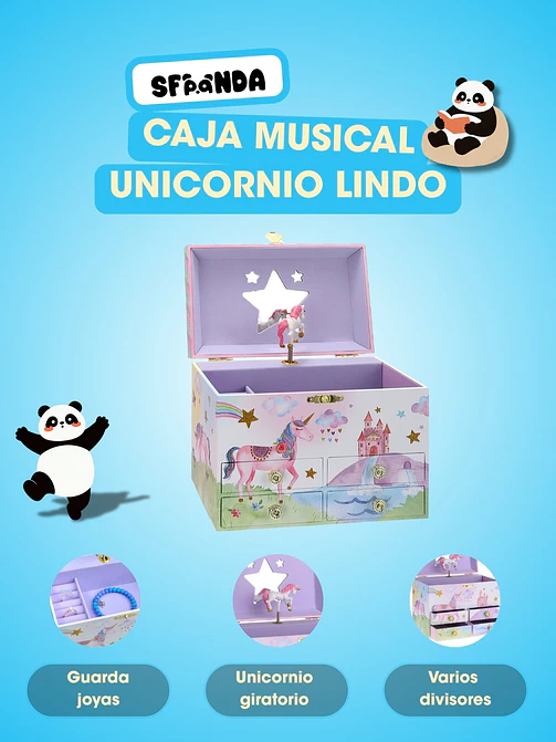 CAJA MUSICAL ALHAJERO C/U 4