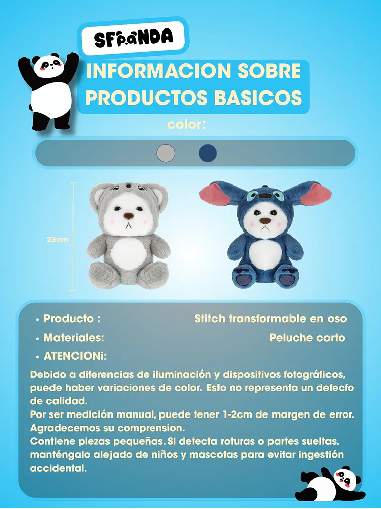 PELUCHE C/U 5