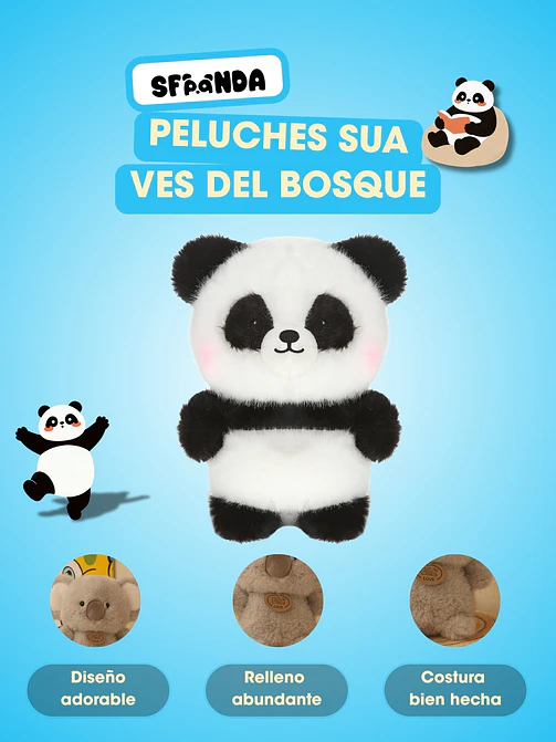 PELUCHE DE ANIMALES C/U 6