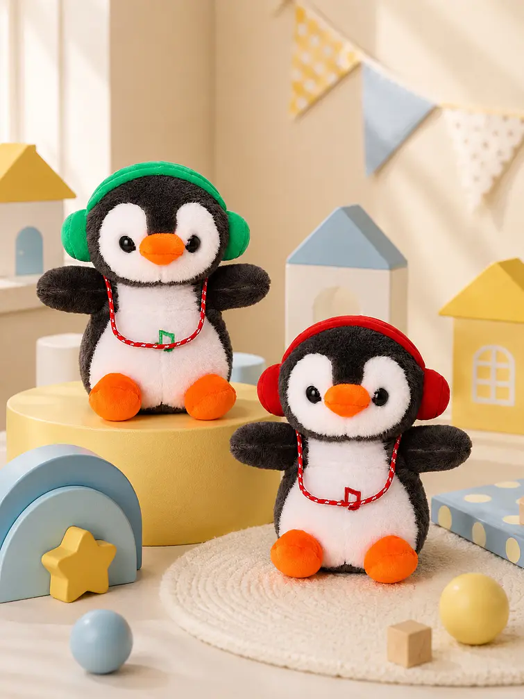 PELUCHE DE PINGUINO C/U 2