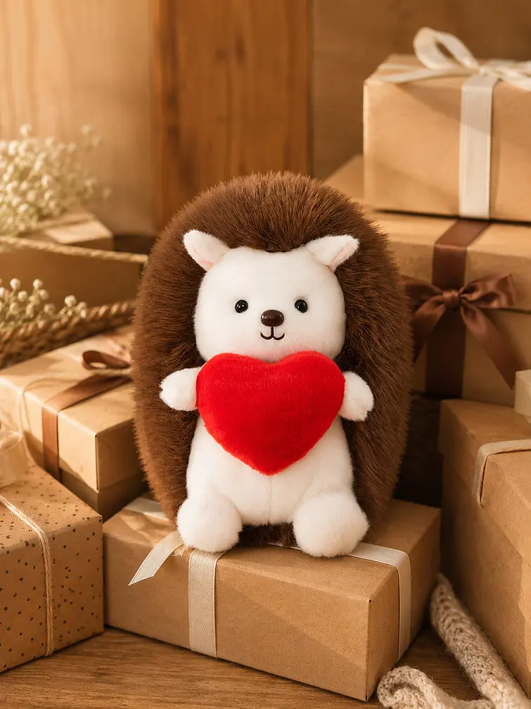 PELUCHE DE ERIZO C/U 2