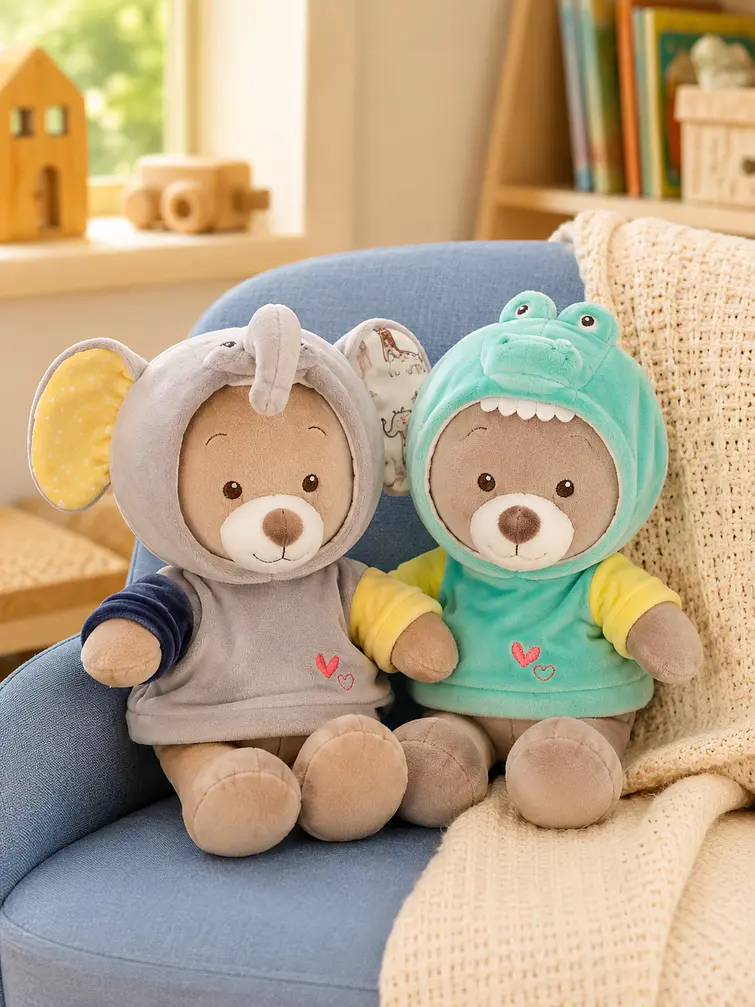 PELUCHE DE OSO C/U 2