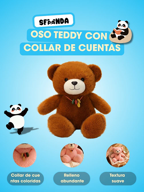 PELUCHE DE OSO C/U 5