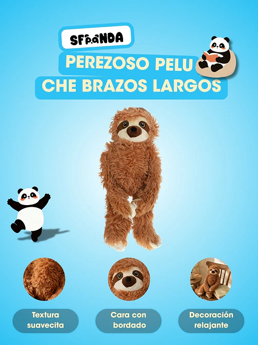 PELUCHE DE PEREZOSO C/U 5