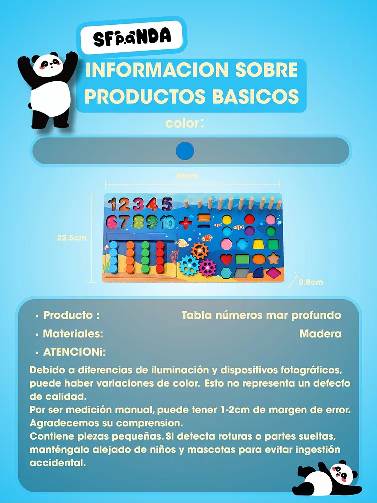 JUEGO DE ENCASTRE C/U 5