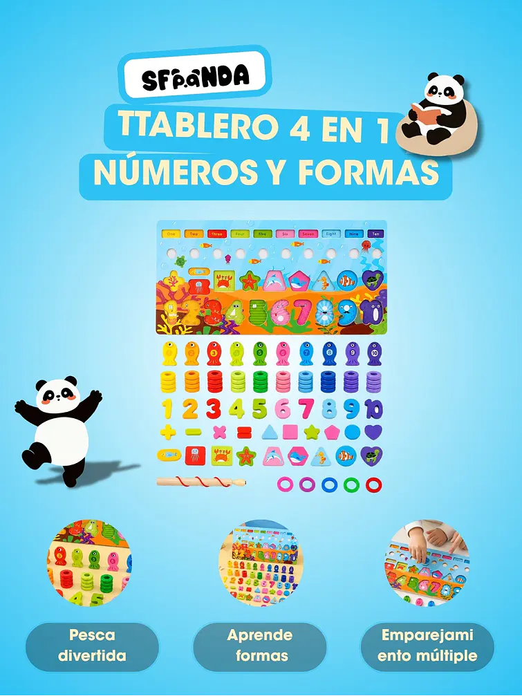 JUEGO DE ENCASTRE C/U 5