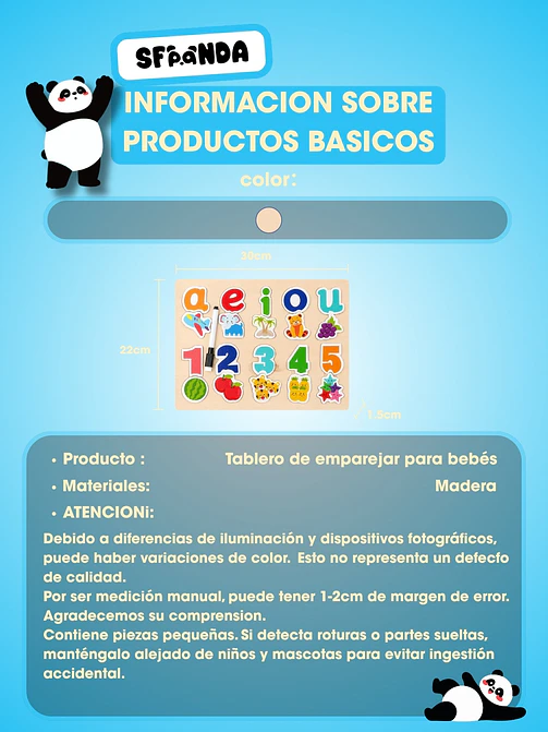 JUEGO DE ENCASTRE C/U 5