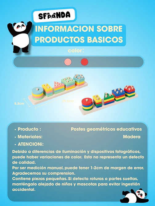 JUEGO DE ENCASTRE C/U 4