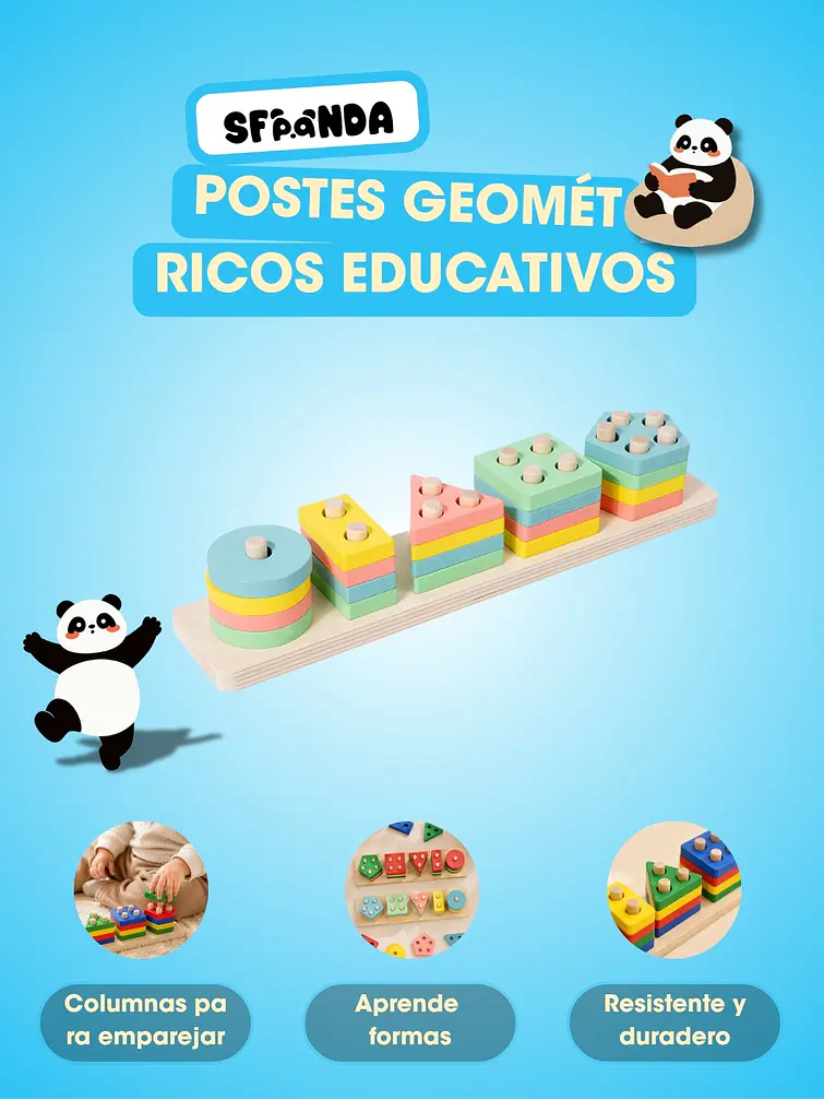 JUEGO DE ENCASTRE C/U 5