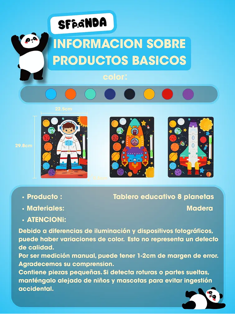 ROMPECABEZAS DE MADERA C/U 6