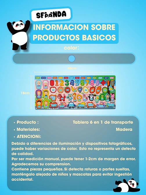 JUEGO DE ENCASTRE C/U 5