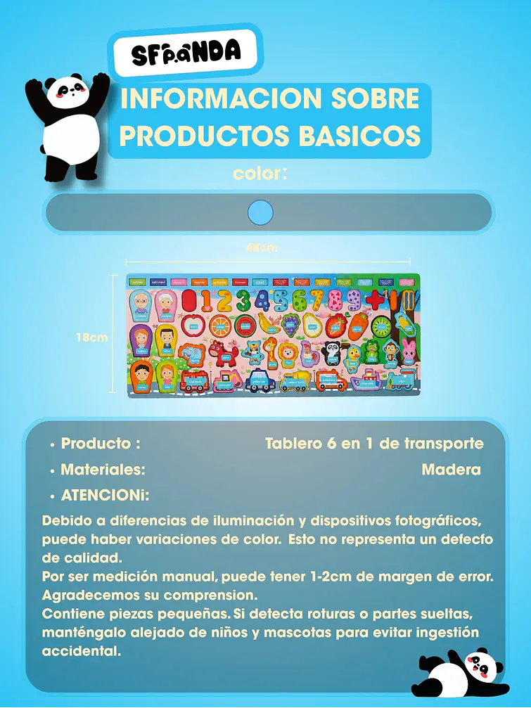 JUEGO DE ENCASTRE C/U 5