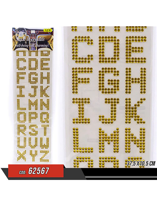 STICKER ABECEDARIO C/U 1