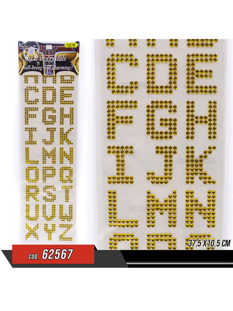 STICKER ABECEDARIO C/U 1