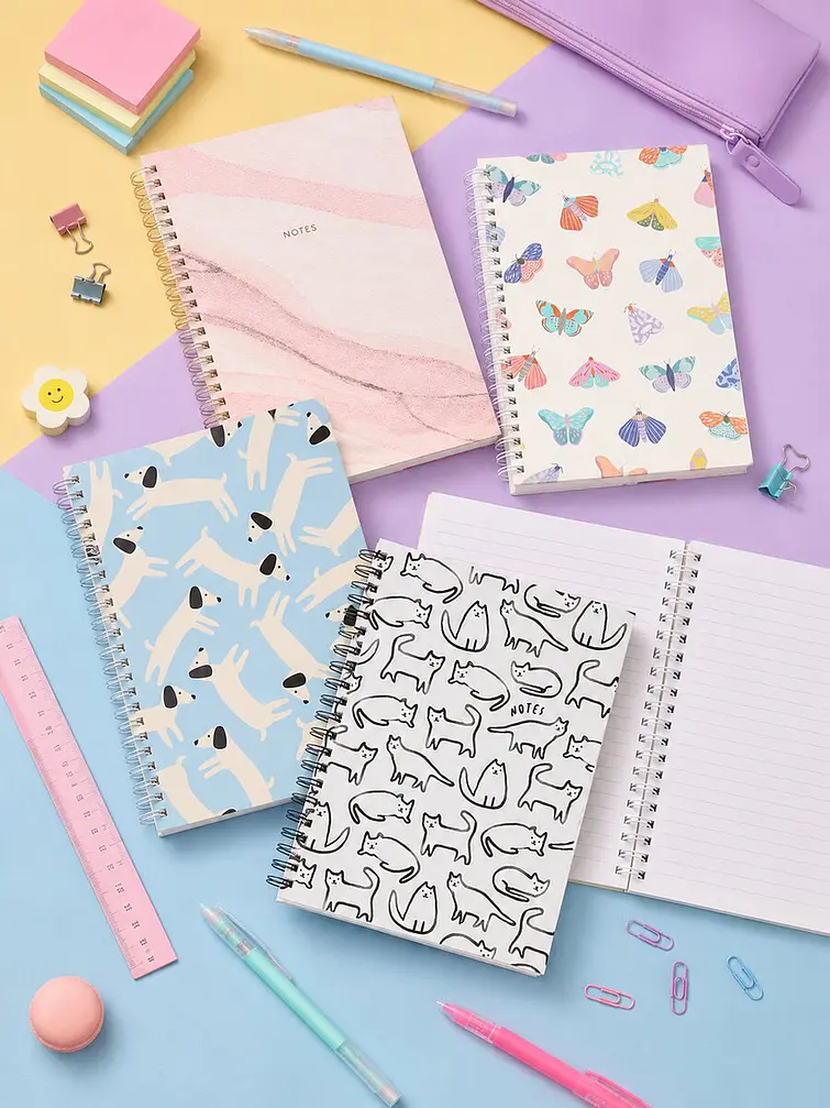 CUADERNO ANILLADO A5 C/U 1