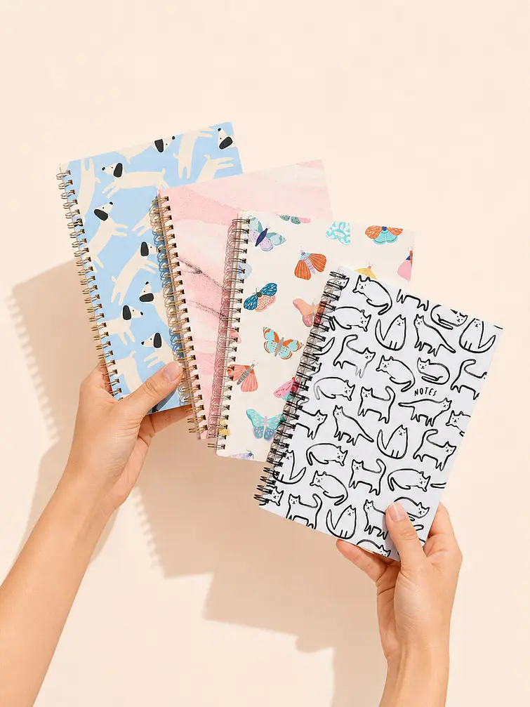 CUADERNO ANILLADO A5 C/U 4