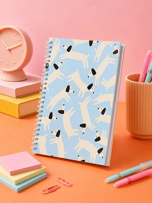 CUADERNO ANILLADO A5 C/U 5