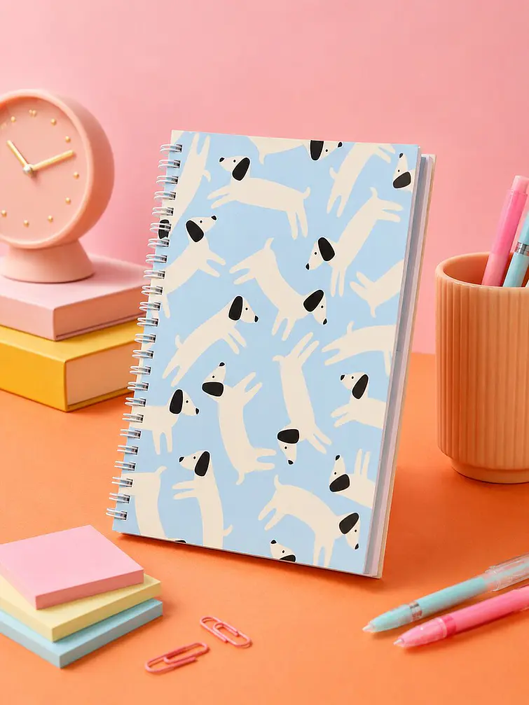 CUADERNO ANILLADO A5 C/U 5