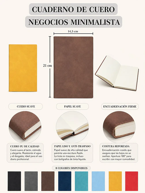CUADERNO EJECUTIVO A5 C/U 6