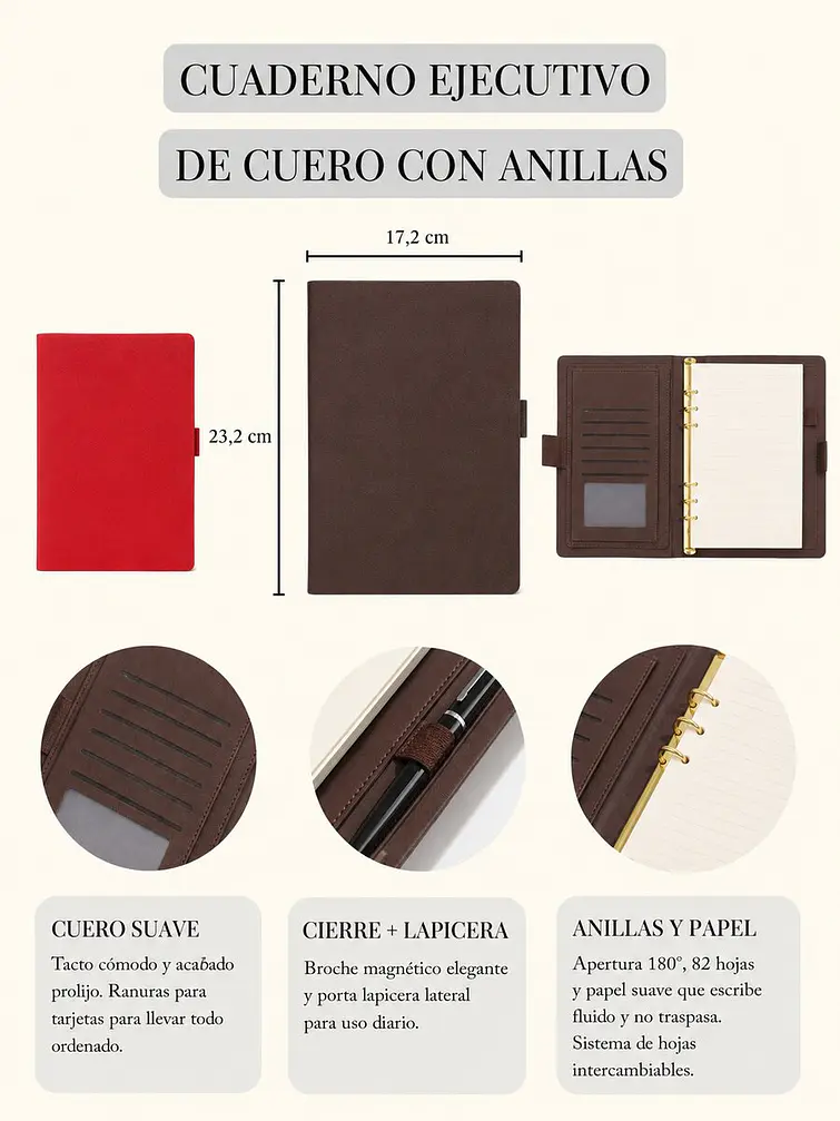 CUADERNO EJECUTIVO C/U 6