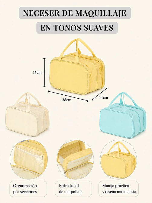 NECESER DE NYLON C/U 5