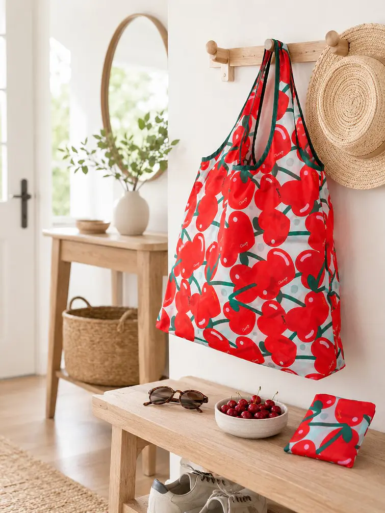 BOLSA DE COMPRAS PLEGABLE C/U 4