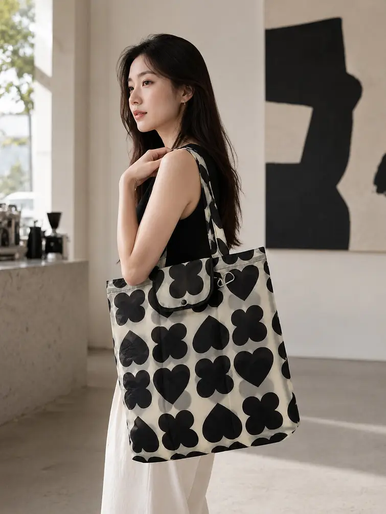 BOLSA DE COMPRAS PLEGABLE C/U 2