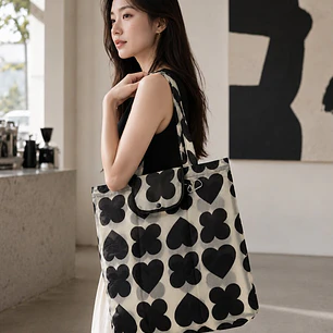BOLSA DE COMPRAS PLEGABLE C/U