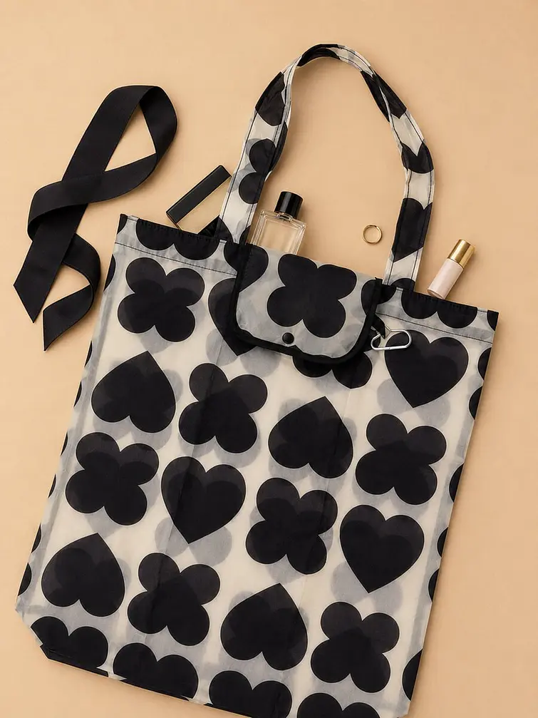 BOLSA DE COMPRAS PLEGABLE C/U 5