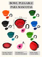 PLATO PLEGABLE PARA MASCOTAS C/U - Miniatura 6