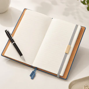 CUADERNO CON ELASTICO A5 C/U