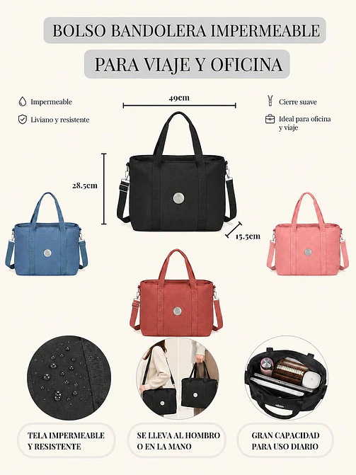 BOLSO DE VIAJE C/U 6