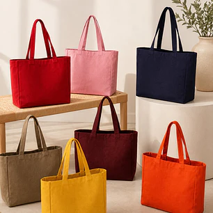 BOLSO DE LONA C/U