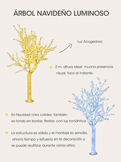 ARBOL LED C/U 5