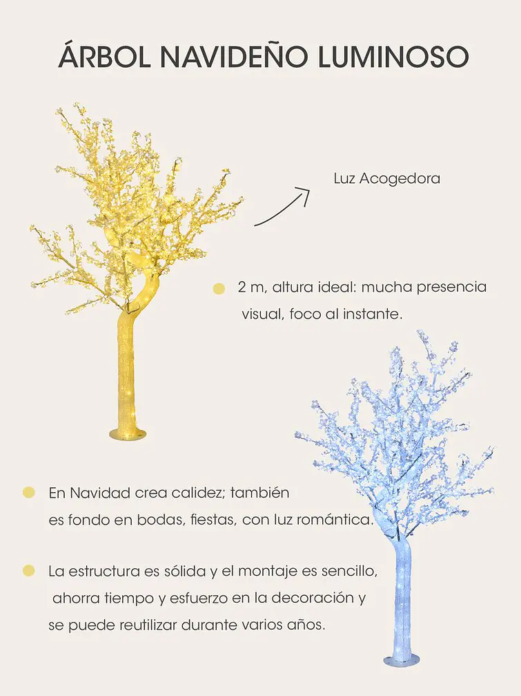 ARBOL LED C/U 5