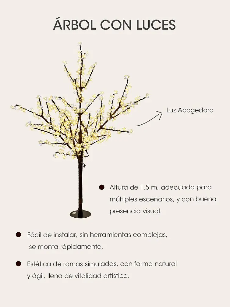 ARBOL LED C/U 2