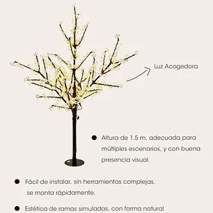 ARBOL LED C/U